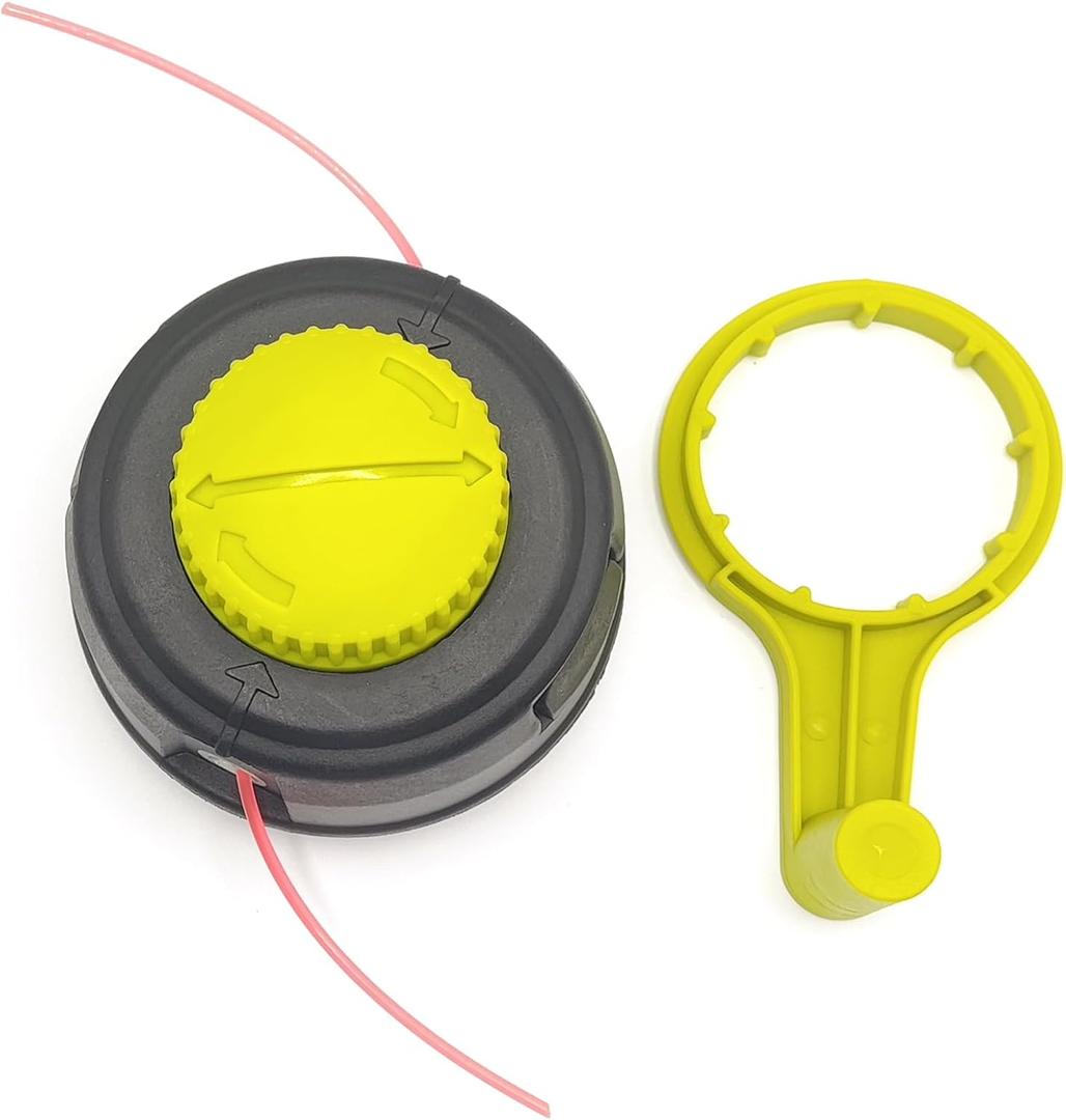 311759008 313318001 Arborless Trimmer Head Kit Fit for Ryobi Homelite RY253SS RY4CCS RY251 RY25CSEMC Replacement Parts 311759014 311759004 with Handle Compatible with M10 x 1.0 Nuts