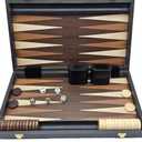 15 Inch Backgammon Sets with Folding Board，Large Backgammon Set Portable Travel GamesClassic Board Game，Perfect Adult and Kids Board Games for Gifts