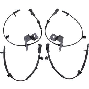 MOTOKU Front Rear ABS Wheel Speed Sensor Kit for Lincoln MKZ for Ford Fusion 2013-2018 Left Driver and Right Passenger Side