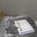 yeyeeyyee Stadium Seats with Back Support 2 Pack Wide, Exclusive Bleacher Chairs with Back and Cushion Folding Stadium Chairs, 6 Reclining Positions Waterproof Bleacher Seats (Wide|22.5" Grey)