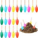 20 Pcs Colorful Metal Hand Shovel Digging Trowel Set Transplanting Garden Shovel for Flower Soil Planting Women Men Gift Indoor Outdoor, 5 Colors