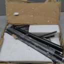 Wtiujhg Coat Rack, Metal Freestanding Coat Rack with 8 Hooks, Sturdy Coat Tree with Natural Marble Base for Coats, Hats, Scarves and Handbags for Entryway, Hallway, Bedroom, Office,Dorm 