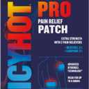 Icy Hot Pro No-Mess Pain Relief Patches with Menthol & Camphor & Advanced Hydrogel Technology, 5 Ct.