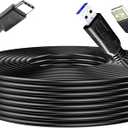 Kumiho 50Ft USB 3.0 Cable Male to Male Type A to A Cable for Data Transfer,Hard Drive Enclosures,Laptop Cooler,DVD Player,USB Hub