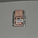 Taisairu for Samsung Galaxy S25 Ultra Case with Screen Protector & Slide Camera Lens Cover, Built-in Magnetic Ring Stand Shockproof Protective Phone Case for Samsung S25 Ultra Case (Rose Gold)