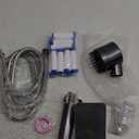 Filtered Shower Head with Handheld & High Pressure - Ion Drops Shower Head with 75" Stainless Hose for Hard Water | 3 Spray Modes Shower with 10 Replaceable Filters