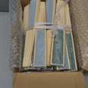 Unittype 100 Pcs Wedding Folding Fans for Guests Bulk, Handheld Folding Fans Bulk for Wedding Party Favors, Bridal Shower Decorations, Photography Props(Bright Colors,Sunflower Style)