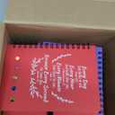 40 Pcs Christian Gift Bible Study Notebook with Notes Christian Pen Aesthetic Religious Journal Church Prayer Notepad Jesus Valentines for Clergy Pastor Sunday School Employee (Retro Color)