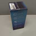 AQUAFIT Half Gallon Water Bottle with Time Marker - Straw & Chug Lid - BPA Free Gym Water Bottle with Straw - Big Gallon Jug (Gray, 64 oz - 2in1 Lid)