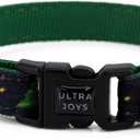 Ultra Joys Cat Collar with Bells - Breakaway for Kittens & Cats - Christmas Tree Small