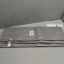 COSY HOMEER Edging Stair Treads Non-Slip Carpet Mat 28inX9in Indoor Stair Runners for Wooden Steps, Edging Stair Rugs for Kids and Dogs, 100% Polyester TPE Backing (3 pcs,  Beige)