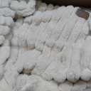 Bedsure Cute Cat Couch for Pets - Fluffy Cat beds with Premium Soft Corduroy Fleece, Fuzzy Cats beds for Indoor Cats with Removable Washable Cover, Supportive Pet Sofa, 24inch, Cream (24x18x10")