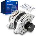 KAX Alternator 160AMP 12V CW 6-Groove Pulley Fit for Dodge Journey L4 2.4L, 2009 2010 2011 2012 2013 2014 2015 2016 2017 2018 2019 2020 Replace 11440N