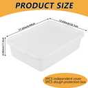 Pack of 3 Pizza Dough Proofing Box, Bread Proofing Box and Dough Container with Cover, BPA Free