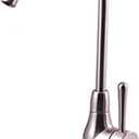 Watts Premier Top Mount Twist Air Gap Faucet with 3/8" Supply Tubing Connection for RO Reverse Osmosis Water Filtration Systems, Variable Flow Lever, Monitored Timer System, Brushed Nickel