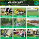 Weed Barrier Fabric 5ftx100ft Landscape Fabric, 3.2oz Weed Barrier Fabric Weed Fabric, Garden Landscaping Fabric