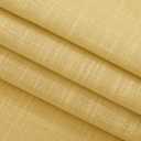 Gold Curtains for Living Room Back Tab Modern Farmhouse Semi Sheer Curtains 102 inches Long 2 Panels Set Muted Neutral Window Curtain for Dining Room Bedroom 52x102