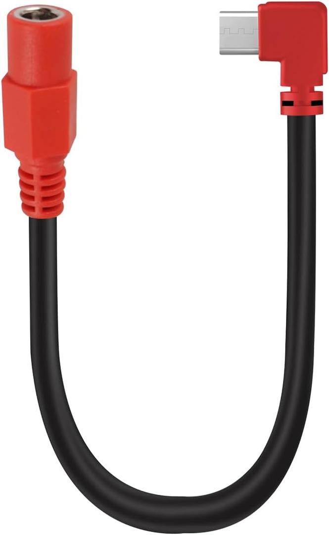 12V Type C Heated Jacket Battery Charger Cable, Step-Up Adapter Battery Cable for Milwaukee M12, Makita, Snap-on, Metabo, Craftsman, AEG Gear  Type-C Step Up Charging for 12V Heated Jackets
