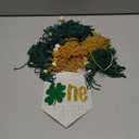 Lucky One High Chair Banner - St Patricks Day Birthday Highchair Banner, Clover Shamrock Tassel Banner for First Birthday Decoration, Party, Anniversary, Cake Smash, Photo Prop...