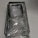 EUDELE Adhesive Shower Caddy, 5 Pack Rustproof Stainless Steel Bath Organizers With Large Capacity, No Drilling Shelves for Bathroom Storage & Home Decor (XL size, Black)