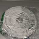 Cat8 Flat Ethernet Cable 100 FT Indoor & Outdoor, Invisable Ultra-Thin Ethernet Cable High Speed 40Gbps 2000Mhz, Flexible Shielded Internet Cable, Cat 8 SFTP Network Cable for Home/Office, White