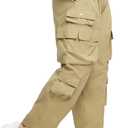 Mens Casual Pants Hiking Pants Cargo Pants Loose Elastic Waist Running Joggers Outdoor Pants 38