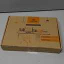 TESLYAR Wood Phone Docking Station for Men - Desktop or Nightstand Organizer - Birthday Gifts for Men, Dad - Anniversary Idea from Wife - Key Holder, Stand Wallet, Watch & Essentials (Bourbon Brown)