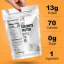 It's Just! - Egg White Protein Powder, Made in USA from Cage-Free Eggs, Dried Egg Whites (Unflavored, 8oz) (8 Ounce (Pack of 1))