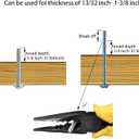 10 Pack Kitchen Cabinet knobs Hardware Black Cabinet Handles Cabinet pulls Dresser knobs Kitchen Dressers Wardrobe and Bathroom Cabinet Doors Wardrobe Door Handle Drawer Handles