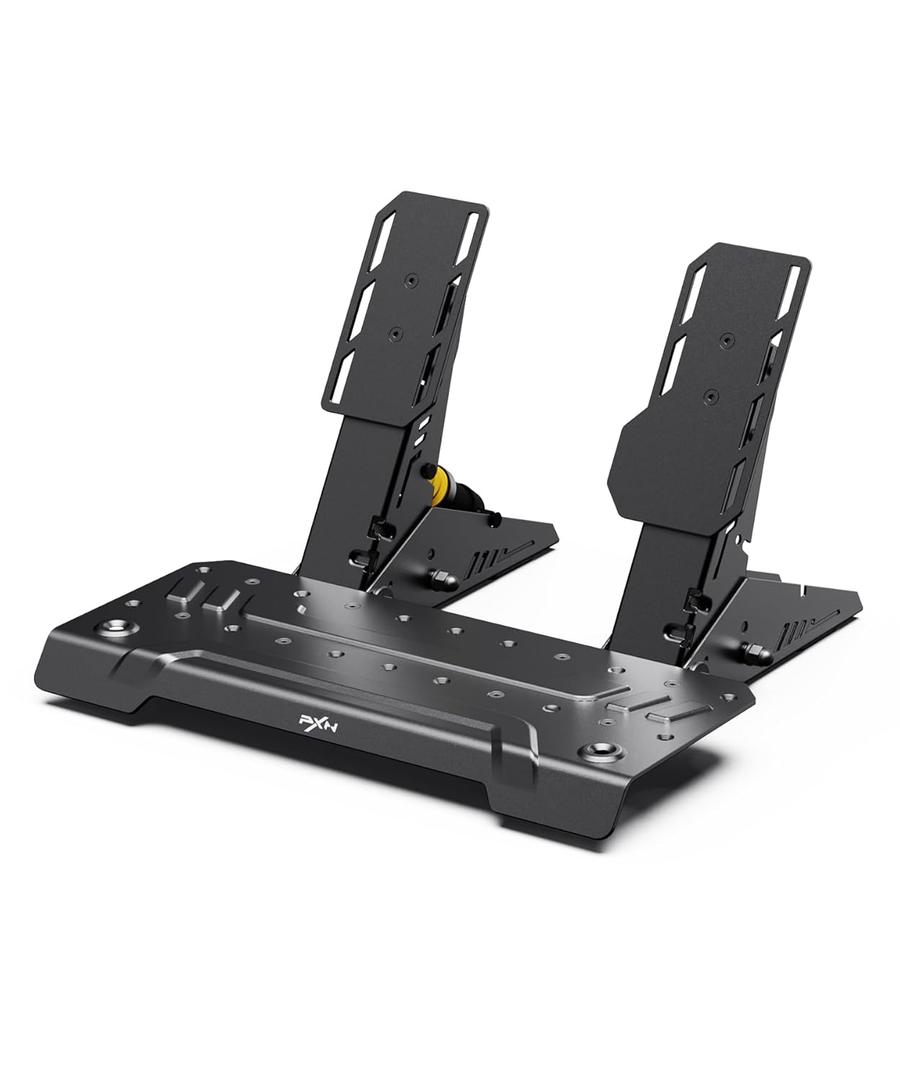 PXN PD HM Brake&Throttle Sim Racing Pedals All-Metal 2-Pedal Set with Hall Sensors, Adjustable Angle & Height, USB-A/Type-C/RJ45 Connectivity, Compatible with PC V99/V10/V12/VD Wheel Bases