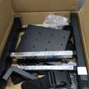 Foldable Tailgate Ladder for Pickup Truck, Universal 37"-45" Height Adjustable Tailgate Step with Non-Slip Pedal, Heavy Duty Durable Truck Ladder for Ford Dodge Ram Hilux Chevy GMC, Capacity 350 lbs