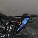 Toffos 48" x2 Snow Tube with Premium Oxford Cover, Heavy Duty Snow Sled for Adults with Thickened Bottom, Inflatable Cold Resistance Sledding, Toboggan Winter Outdoor Skiing Fun, Blue and Orange