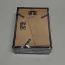 Giftgarden 5x7 Picture Frames Set of 7, Black Frame Display 4x6 Picture with Mat or 5x7 Photo without Mat for Wall or Tabletop