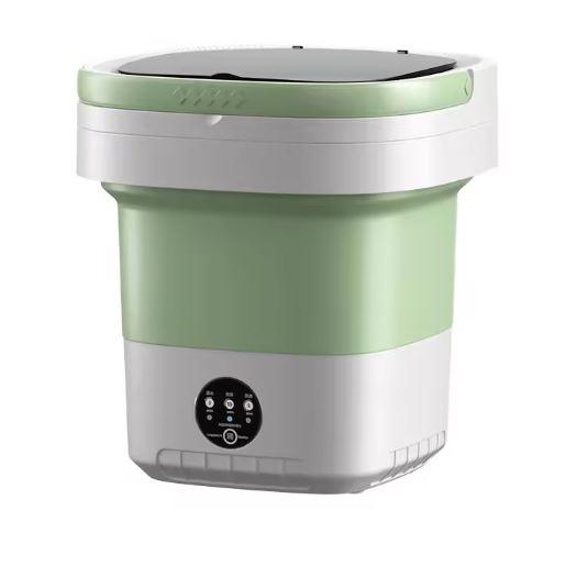 Portable Washing Machine, 17L Foldable Portable Laundry Machine and Spinner for Baby Clothes, Underwear, Socks with 3 Modes Deep Cleaning,Mini Washer for Travel, Dorms, Camping