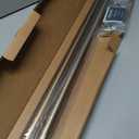 Ivilon Drapery Window Curtain Rod - End Cap Style Design 1 Inch Pole. 72 to 144 Inch Color Warm Gold
