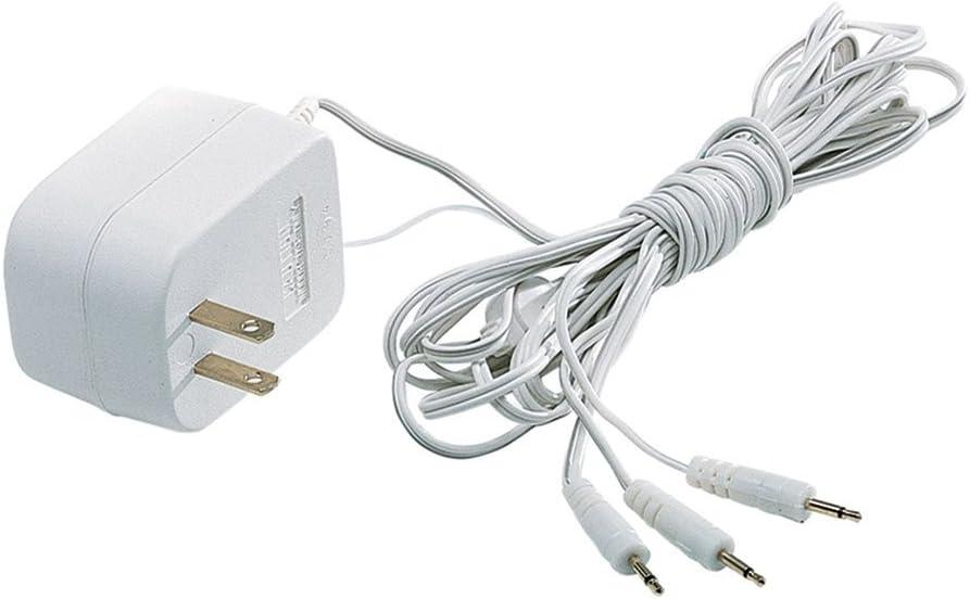 Department 56 Accessories for Villages AC/DC Adapter Lights (56.55026), White