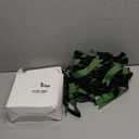 Giegxin 2 Pcs 13.2ft Christmas Velvet Bow Garland Ribbon Bow Garland Banner Bows Velvet Christmas Ornaments Reusable Vintage Bows Decoration for Xmas Tree Fireplace Staircase(Deepgreen)