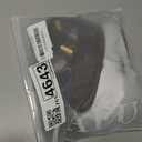 ZAFUL Women's Tassel Halter Bikini Set Metal Decor Cheeky Two Piece Swimsuit High Cut Bathing Suit (Large, 0-coffee)