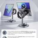 Magnetic Wireless Charger for Samsung, Qi2 Certified 15W Fast 3 in 1 Charging Station TEC Cooling Compatible with Mag-safe Charger for Galaxy S26/25/24series, Z Fold 7/Flip7/Samsung Watch Ultra 8/Buds