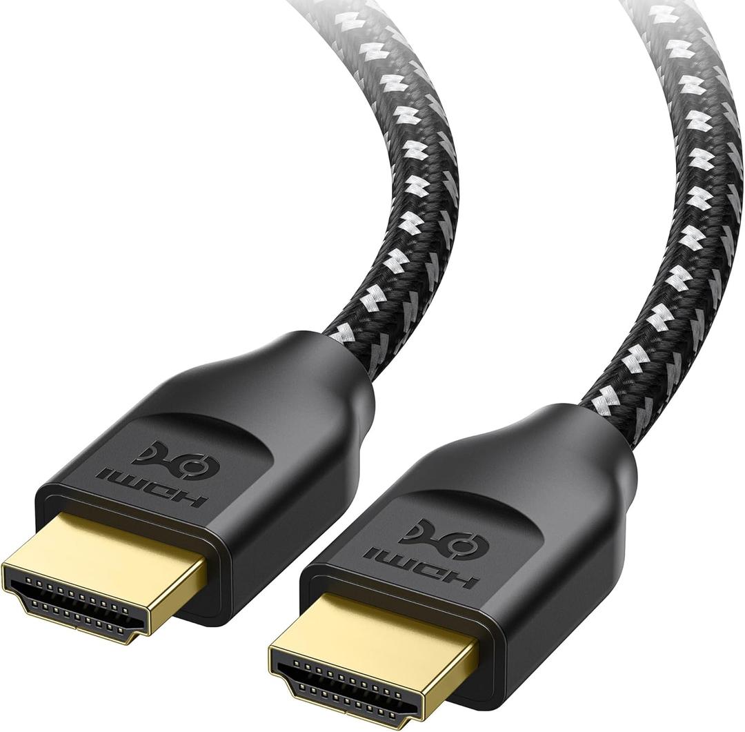 Cable Matters [Ultra High Speed HDMI Certified] Braided 48Gbps 8K HDMI Cable 13.1 ft / 4m with 8K@60Hz, 4K@240Hz and HDR Support for PS5, Xbox Series X/S, Apple TV and More in Black