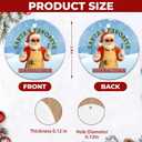 3 x Santas Favorite Hairdresser Ornament Funny for Hairstylists, Salon Owners, Hairdressers Holiday Keepsake Funny Stylist Gift - Salon Christmas Decoration