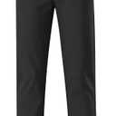 Boys Dress Pants School Uniform Golf Pants Kids Elastic Waist Chino Slacks with Pockets (XS)