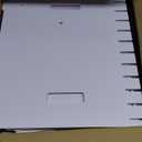 Scrapbook Paper Organizer 8.5'' x 11'', 12 Tier File Sorter Storage, White Cardstock Paper Sorter Storage Rack, Document Holder Desktop Scrapbook Organizer Cube for Home Office School