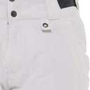 SkiGear Women's Insulated Snow Pants (White, XL)