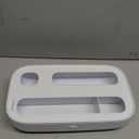 YouCopia StoraBag Drawer Food Bags Dispenser, 3-Slot, Plastic Sandwich Bag Organizer For Kitchen Storage, White