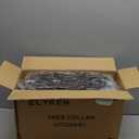 CENBOSS Rattan Christmas Tree Collar, Wicker Tree Skirt & Stand Base Cover (Brown Wash, 24 inch)