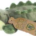 Aurora Responsibly Made Eco Nation Eco Softies Alligator Stuffed Animal - Ideal for Playtime Adventures - Perfect for Birthdays or Just Because - Green 8 Inches