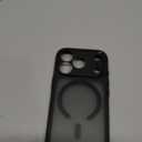 for iPhone 17 Pro Case, Ultra Hybrid MagFit [TPU Covered Camera Control] [Anti-Yellowing] [Compatible with Magsafe] - Frost Black