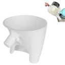 Flour Funnel for Kitchen Aid Mixer, Flour Funnel Accessories Compatible with KitchenAid Artisan 5QT Tilt-Head Stand Mixer (KSM150 & More)