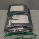 50PCS Black Gift Bags with Window Black Kraft Paper Gift Bags with Transparent Window 9.8x7x5 inch Transparent Window Bags with Handles for Christmas Birthdays Festivals Party Weddings Wrapping